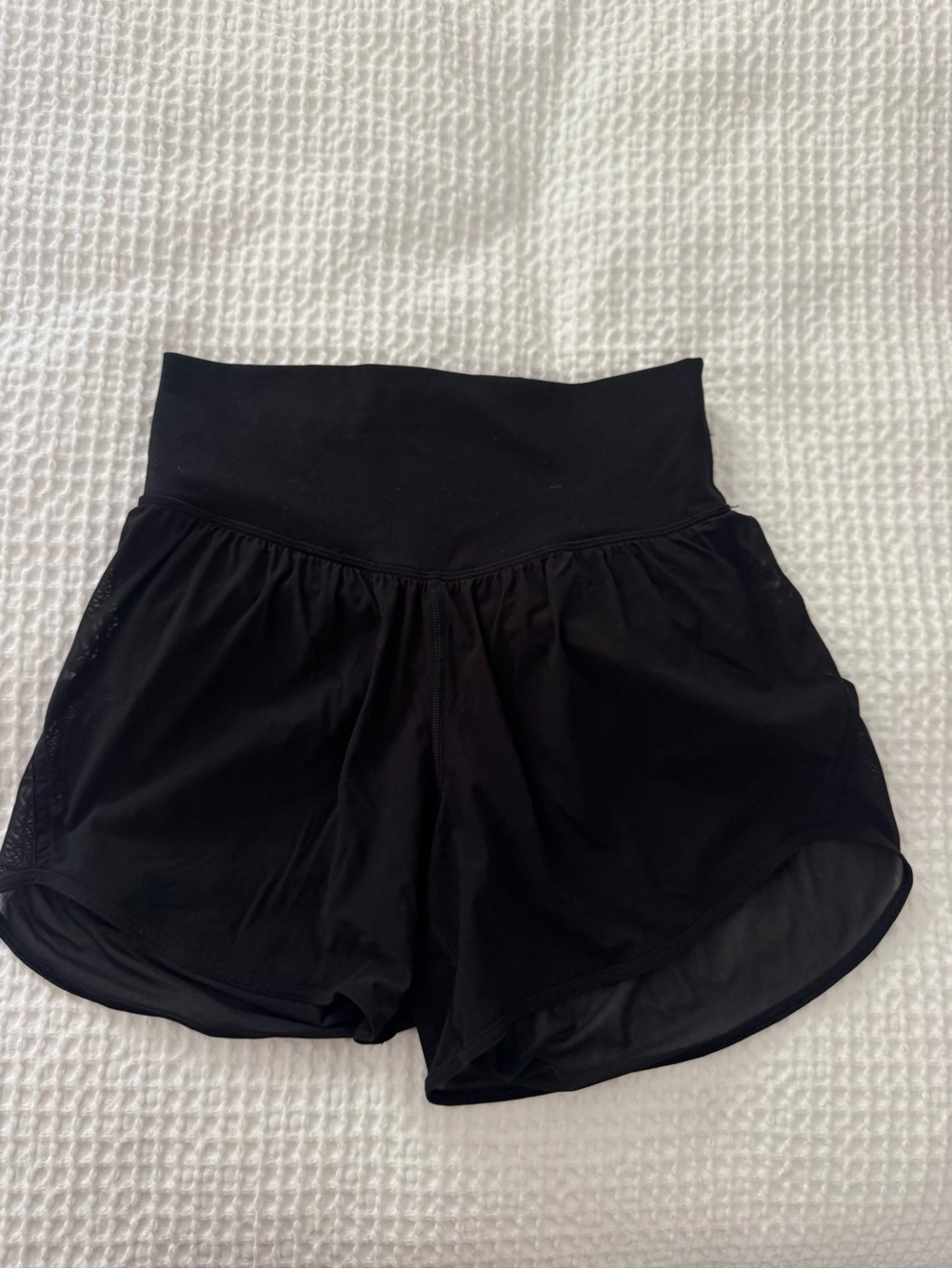Lululemon Black High-Waist Women’s Active Shorts